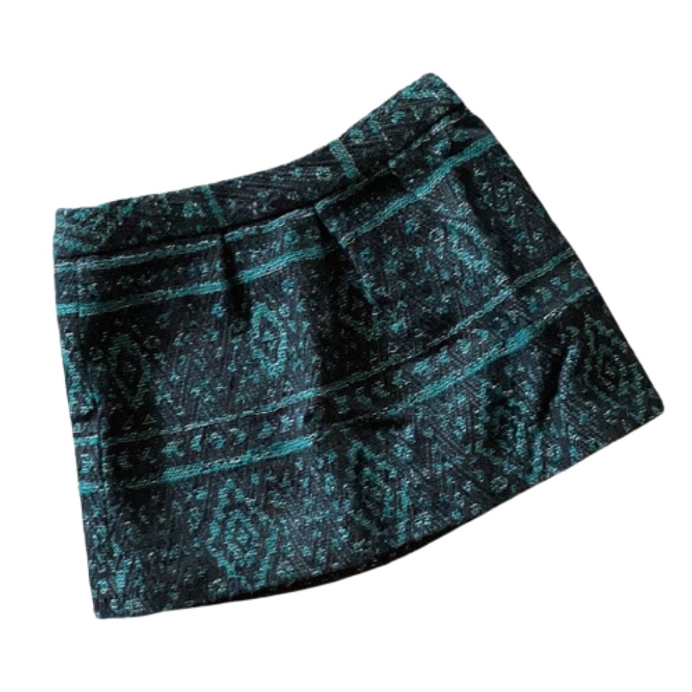 ZARA mini skirt child Girls Kids AZTEC 6 green